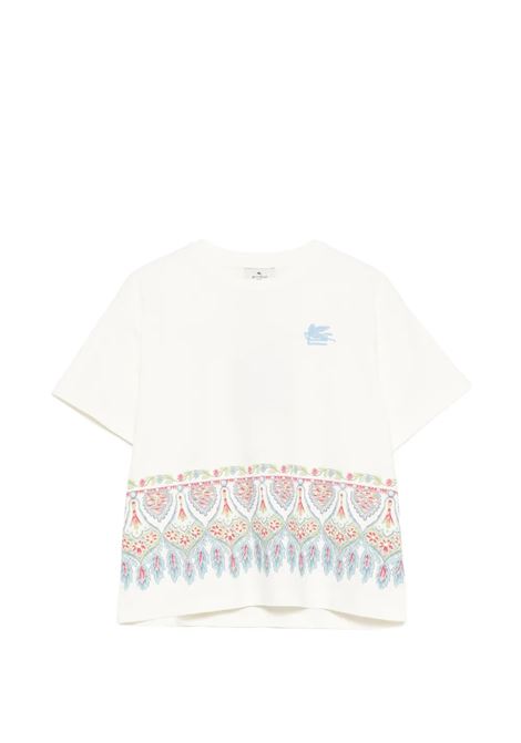 T-shirt con stampa ETRO KIDS | GY8Q31 Z3672102